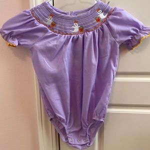 🎃 Smocked Halloween Onesie 🎃